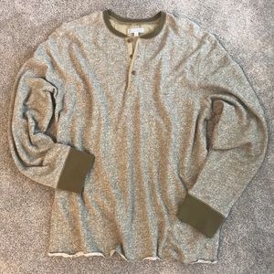 Wallace & Barnes Jcrew Henley size L very soft